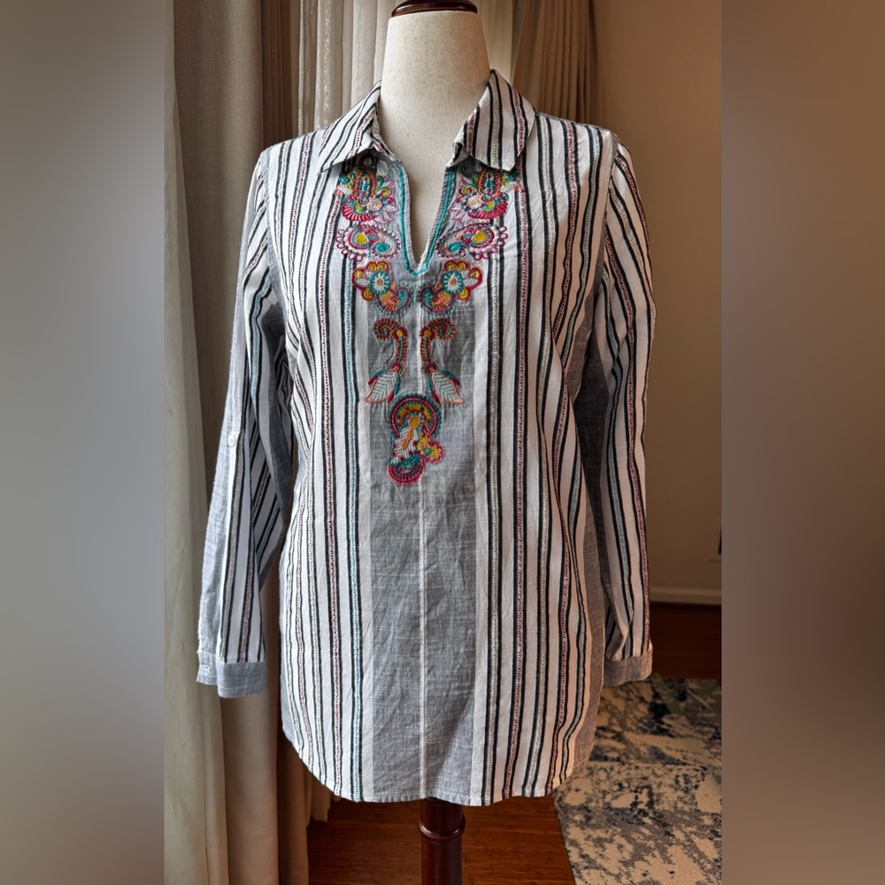 Embroidered Women's Top